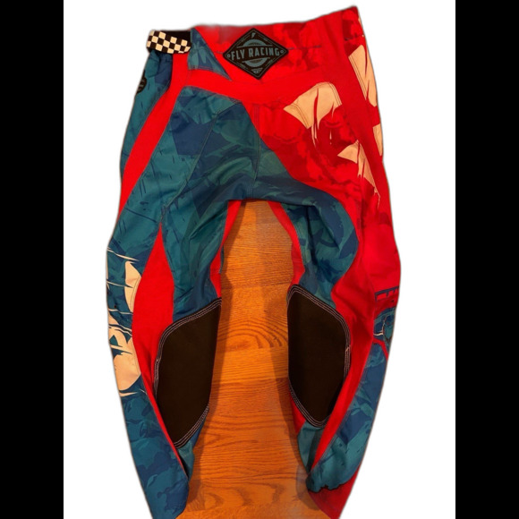 FLY Kinetic Outlaw Pants 28 MX Motocross - Picture 3 of 4